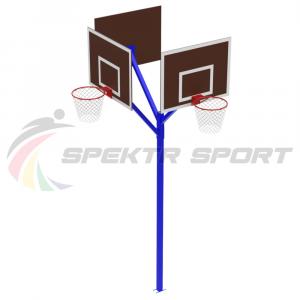 Купить Стойка баскетбольная уличная комбинированная (3 щита) в Собинке 